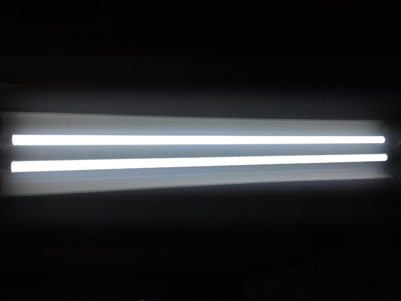 LED Tube Light Illuminated 